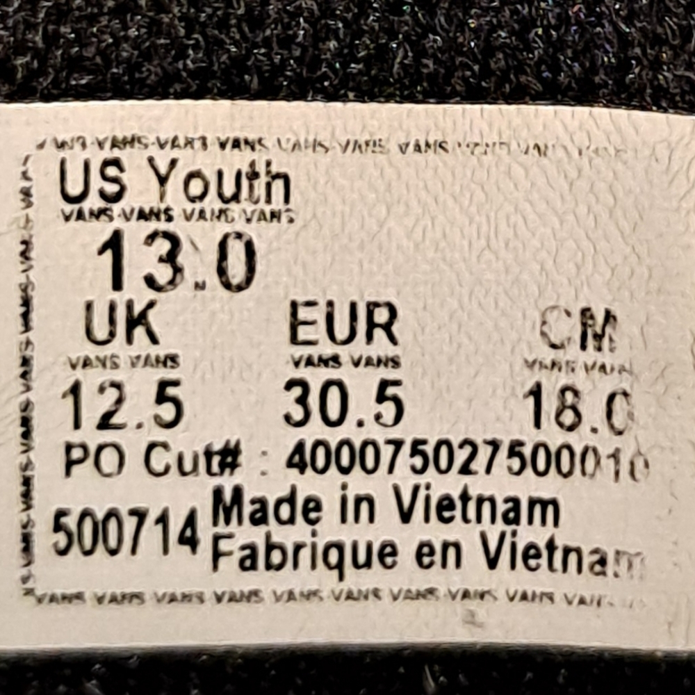 Vans checkered size 13 - Picture 5 of 5